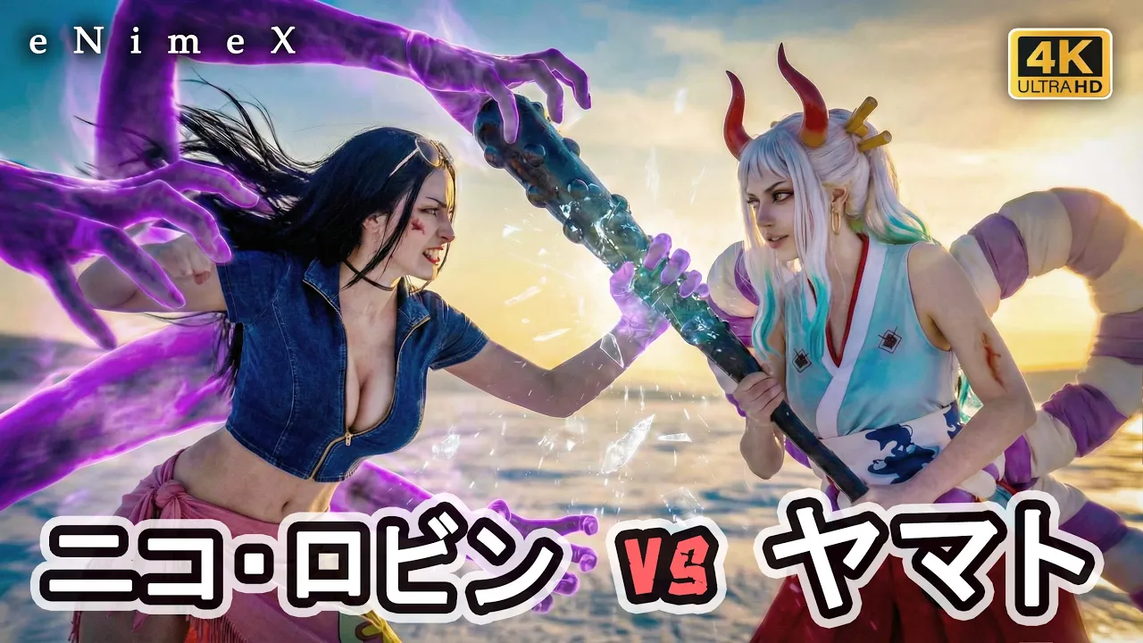 5-Nico Robin vs Yamato: The Ultimate Duel (4K)