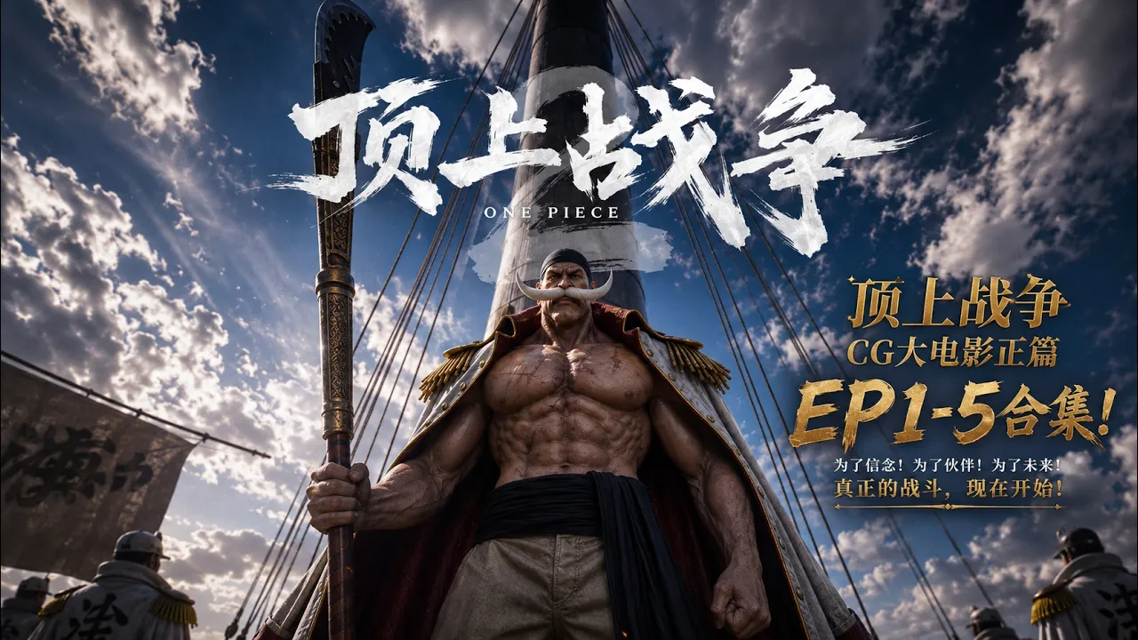 2-Marineford CG Movie — EP1-5 Collection (1080P)